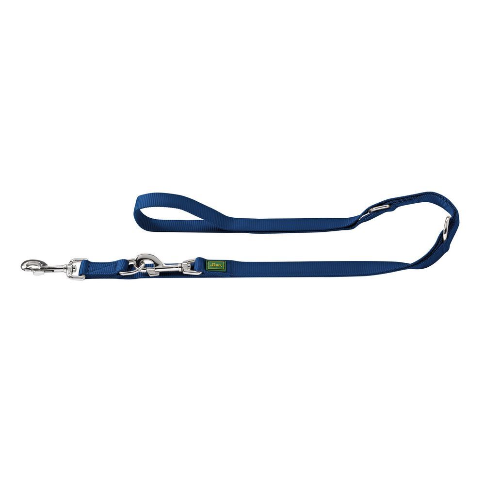 Hunter dressurline i nylon. Marineblå