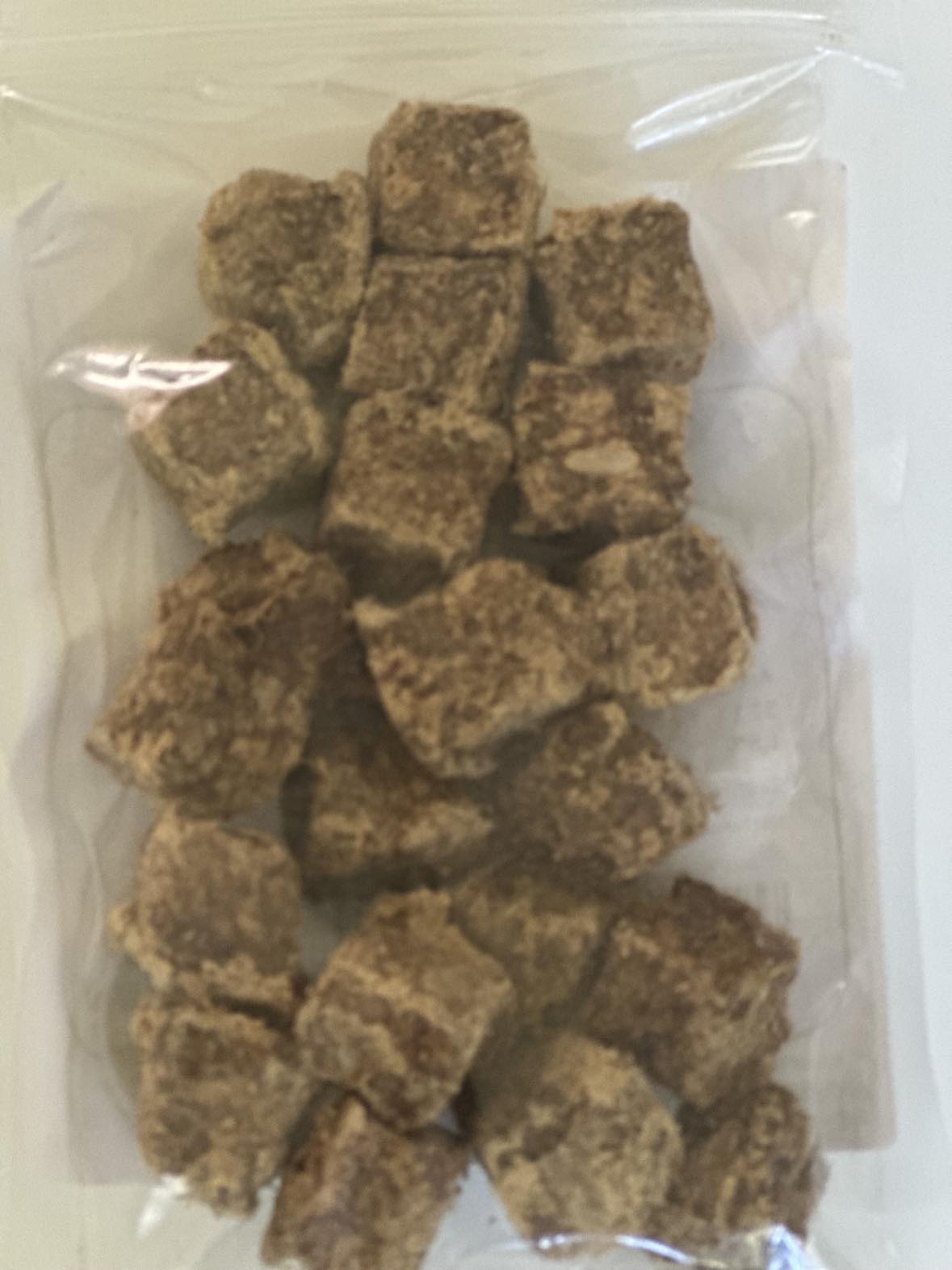 Terninger med 100% kaninkød 100g - Billede 2