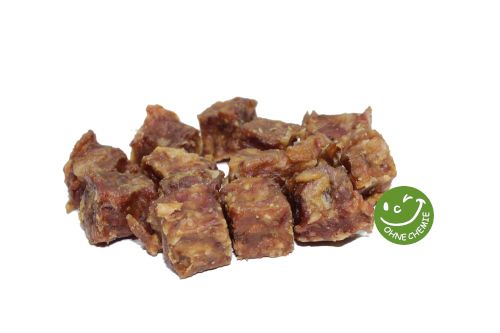 Terninger med 100% kaninkød 100g