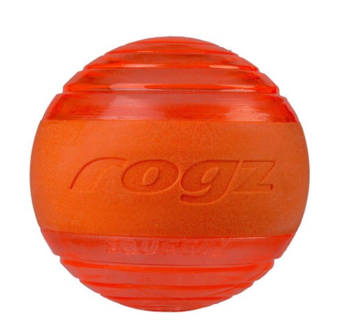 Rogz Squeekz Ball ø 6,4 cm- Hundelegetøj - Billede 2