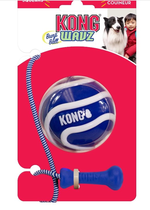 KONG Wavz BunjiBall - Kastebold til hunde - Billede 2