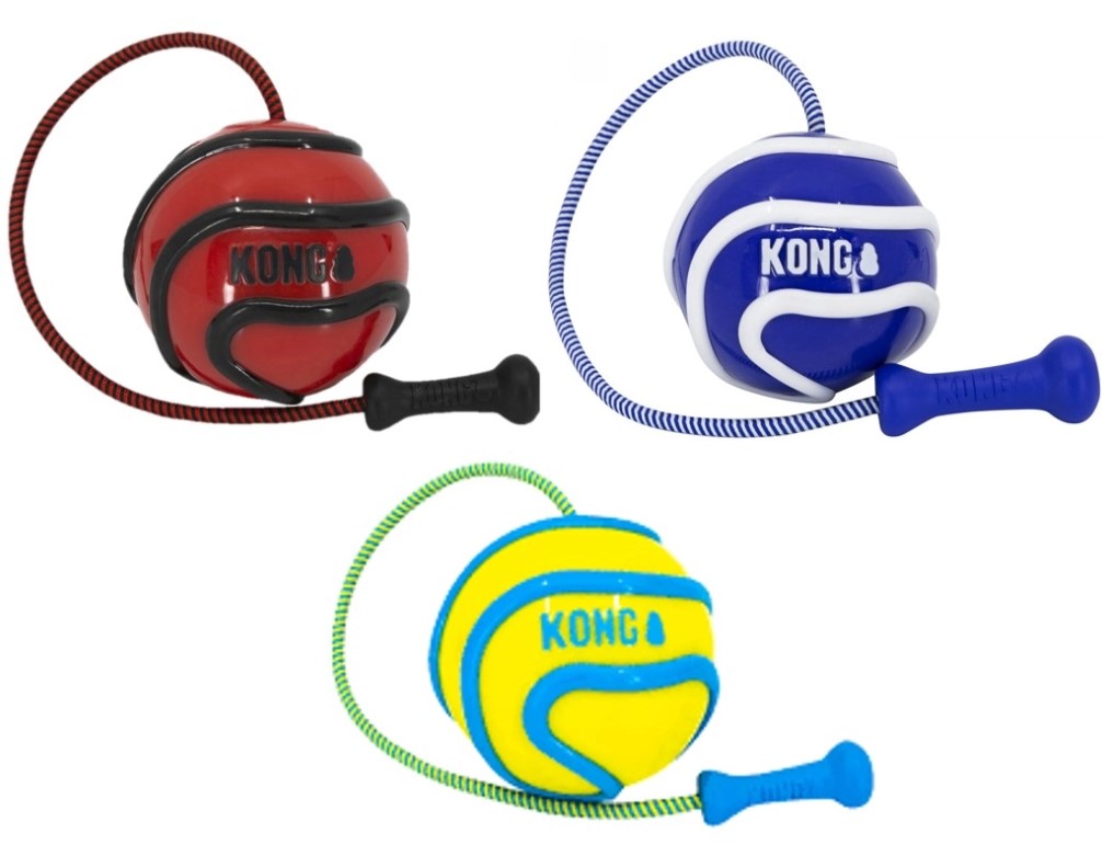 KONG Wavz BunjiBall - Kastebold til hunde