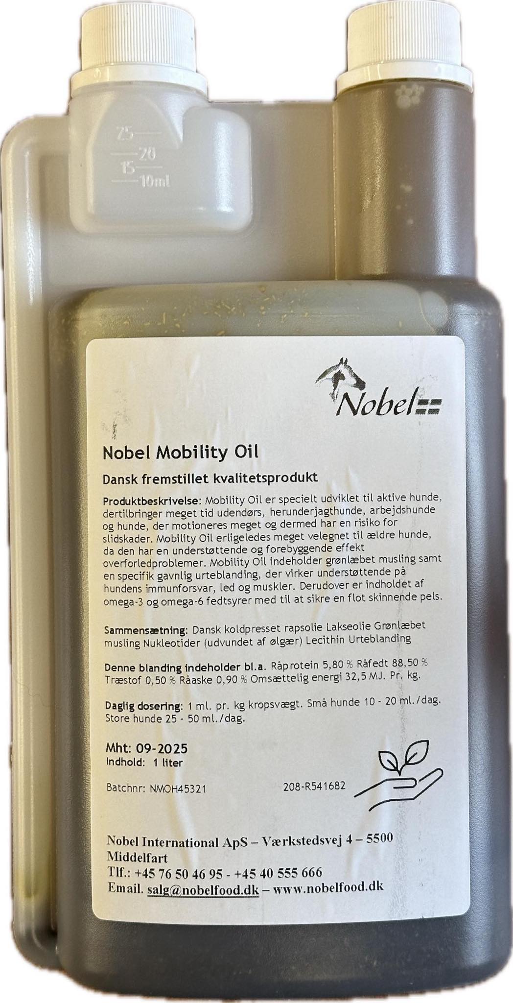 Mobility Oil - kort DATO 09/2026