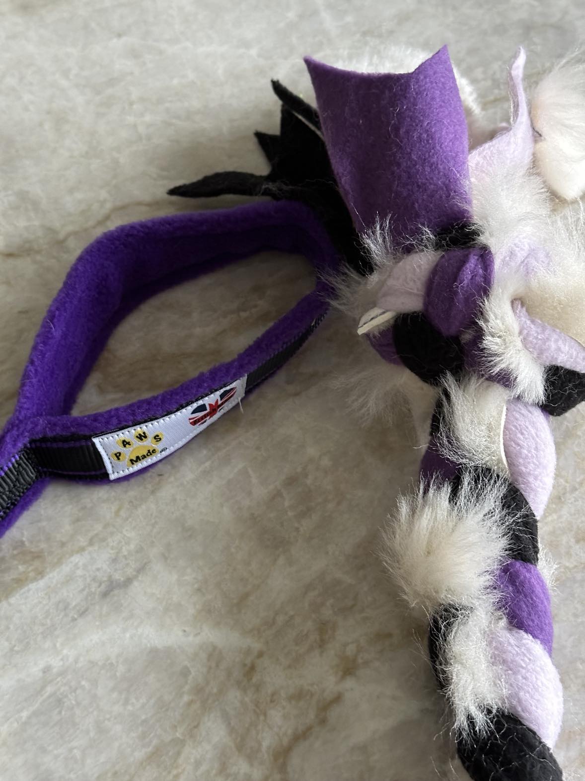 Paws Made™ Bungee Fleece Sheep - Trækkelegetøj - Billede 3