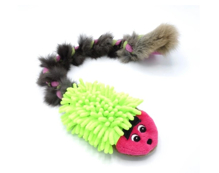 Psy Hedgehog with Rabbit- Hundelegetøj - Billede 2