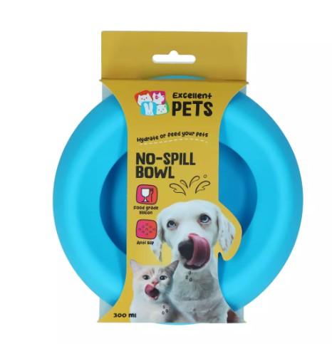 Excellent Pets No-Spill Bowl 800 ml- Skvulpefri hundeskål - Billede 3