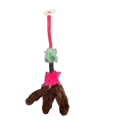 Doggie-Zen Bungee Pipkampis Tug L- Belønningslegetøj - Billede 3